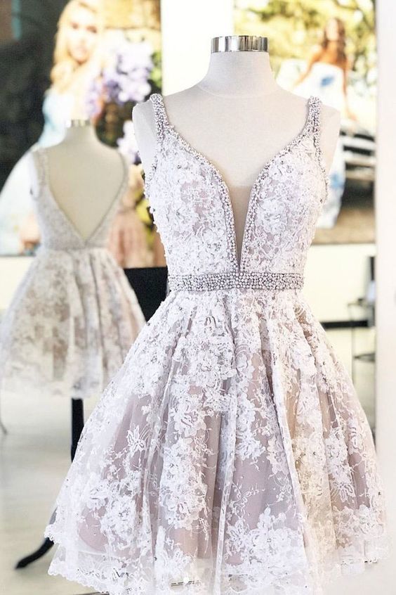 Short Homecoming Dresses with Appliques cg10168