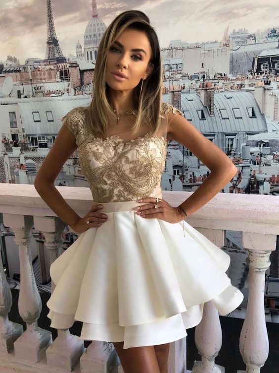 Short Homecoming Dress cg10194