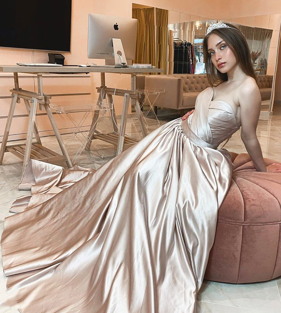 STYLISH SWEETHEART NECK LONG PROM DRESS FORMAL DRESS cg10465