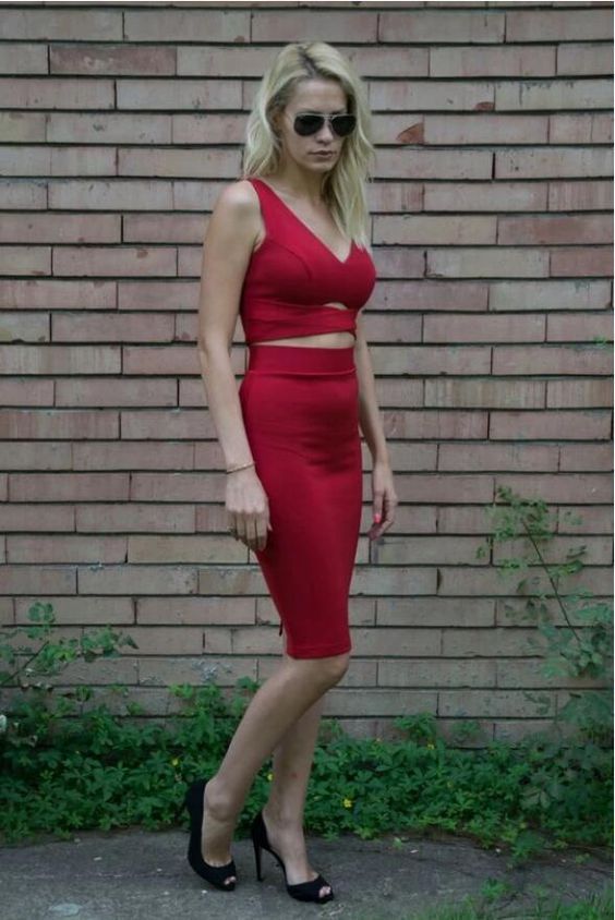Sexy Red Prom Dress Short Party Dress cg10919