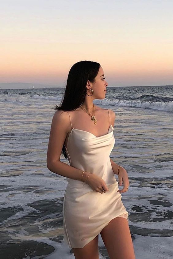 Light Champagne Dress, Short Mini Summer Dress homecoming DRESS cg11290 Light Champagne Dress, Short Mini Summer Dress homecoming DRESS cg11290