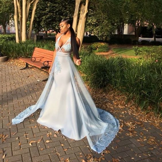 Sexy V-neck Long Prom Dress    cg12959
