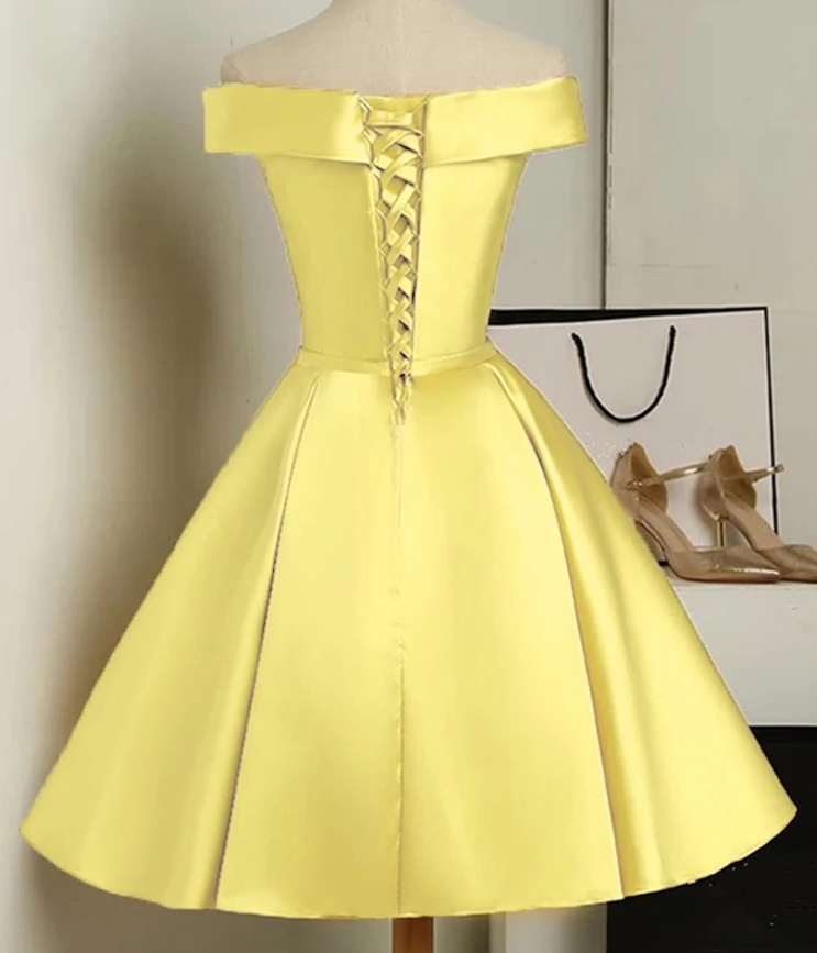 A Line Satin Semi Formal Gown Cocktail homecoming Dress cg11392