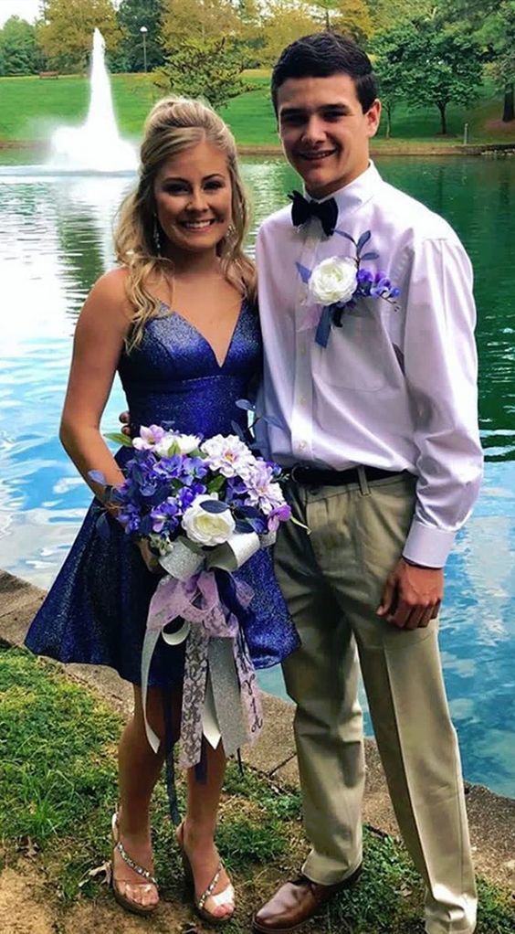 simple short homecoming dresses party homecoming dresses cg11505