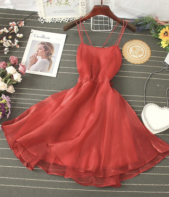 Cute Tulle Backless Short Dress Mini homecoming Dress cg11565