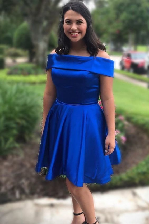 off the shoulder short homecoming dresses cg11586