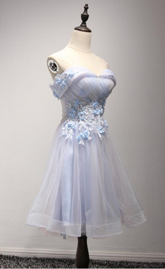 Tulle Lace Cute Homecoming Dresses cg11753