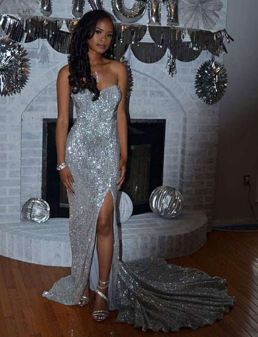 sexy Meerjungfrau lange Ballkleider, Sweetheart Ballkleid cg1188