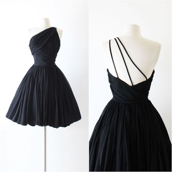Black short Homecoming Dress cg11906
