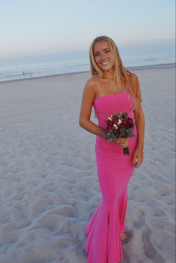 Mermaid Formal Gown,Sweep Train Prom Dress cg11954