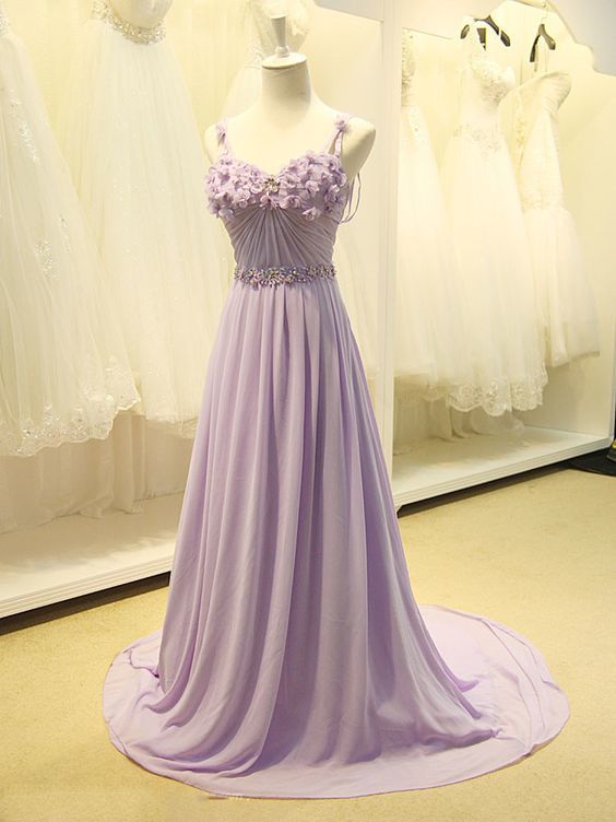 Long Sraps Chiffon Formal Prom Evening Dress cg12176
