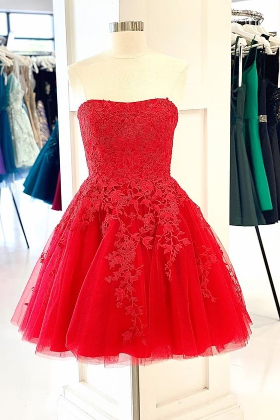 Red Homecoming Dress cg12342