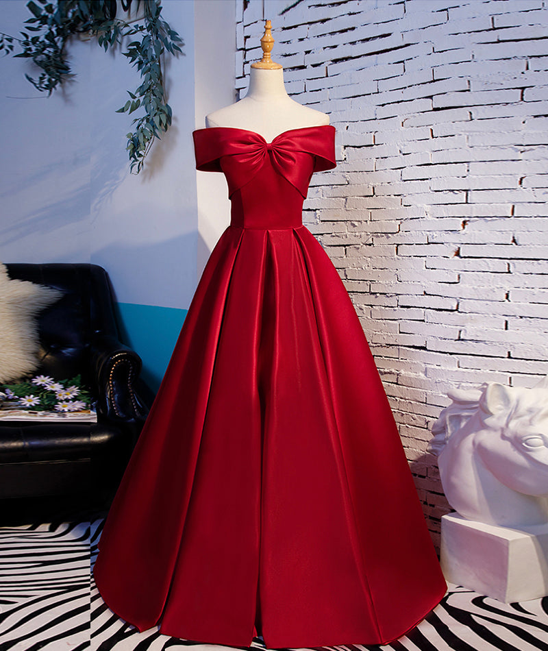 A LINE SATIN LONG BALL GOWN PROM DRESS FORMAL DRESS cg12346
