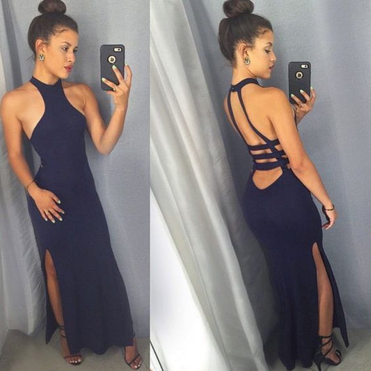 Elegante Chiffon-Ballkleider mit O-Ausschnitt cg12471