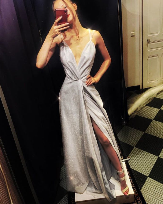 Rückenfreies Ballkleid, Schlichtes Abendkleid, Ballkleider, cg12552