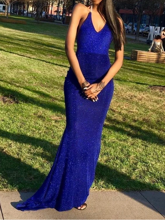 Charmantes bodenlanges Meerjungfrau-Promi-Ballkleid cg12570