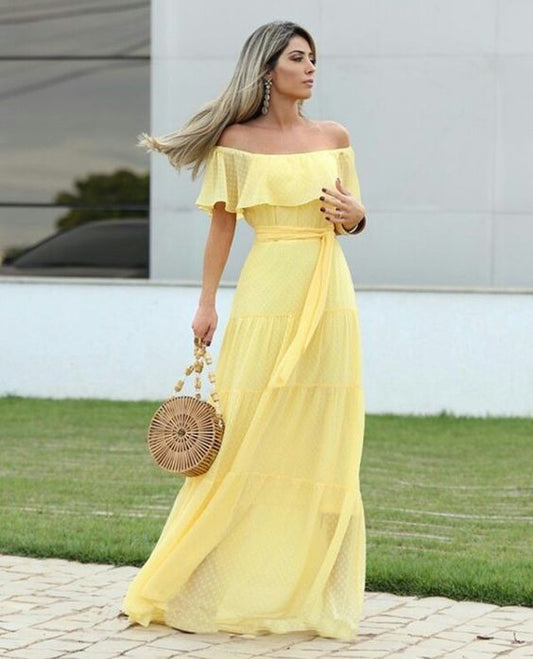 Langes Ballkleid Abendkleid cg12577