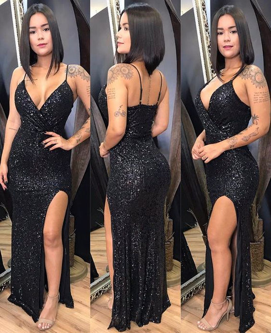 Formales Partykleid, sexy Meerjungfrau-Abschlussballkleid, cg12739