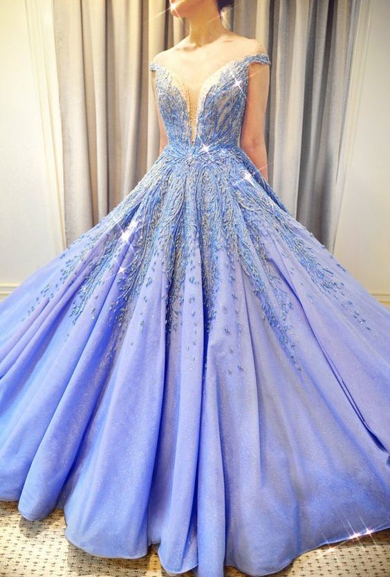 Off the shoulder long prom dress , charming prom dress cg12782