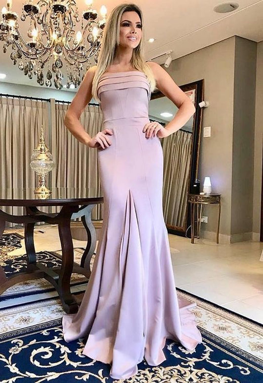 Sexy Meerjungfrau-Ballkleid, trägerloses Ballkleid cg12815