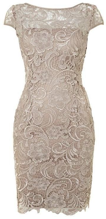 Simple Knee Length Lace Mother of the Bride Dress ,Formal Prom Dress   cg12929