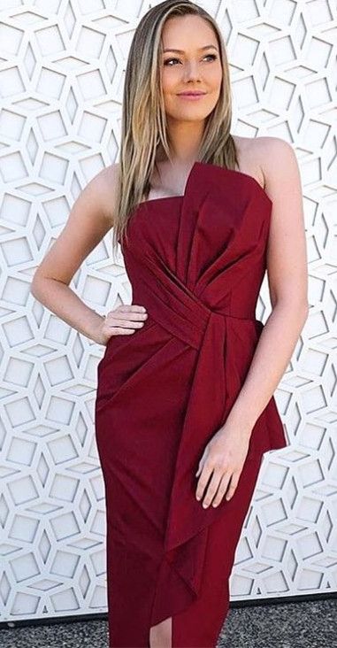 Trägerloses schwarzes, figurbetontes, kurzes Brautjungfernkleid, Homecoming-Kleid, cg13154