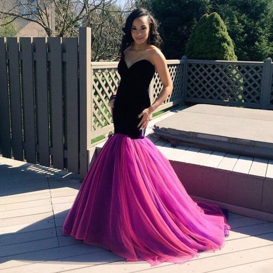 New Sexy Evening Dress,Sleeveless Mermaid Evening Dress,Long Prom Dress cg13331