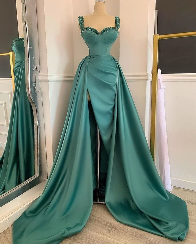 Sweetheart Long Prom Dress With Train cg13586