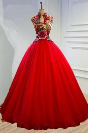 Vintage U-Ausschnitt Spitze Brautkleider Bustle Stil Ballkleid cg13715