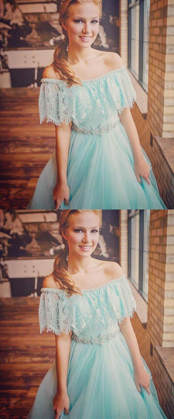Princess Off the Shoulder Mint Green Ball Gown Sweet 16 Dress Prom Dre classygown Princess Off the Shoulder Mint Green Ball Gown Sweet 16 Dress Prom Dre classygown