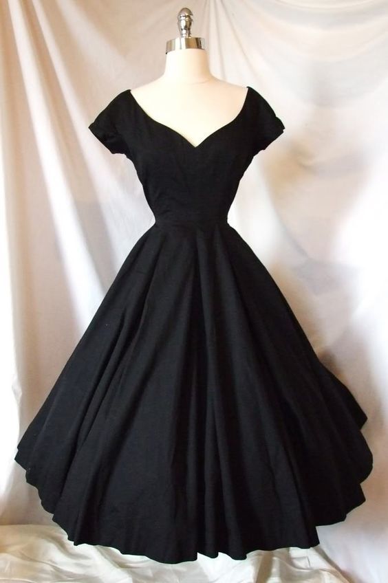 A-Line Black Satin Cocktail Party Dresses Homecoming Dress cg13966