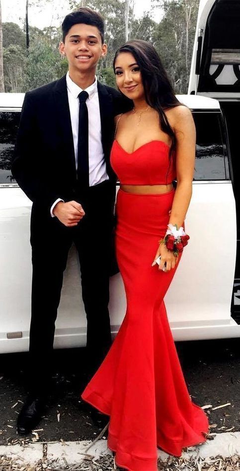 Zweiteiliges langes Ballkleid, Langes Ballkleid cg1405