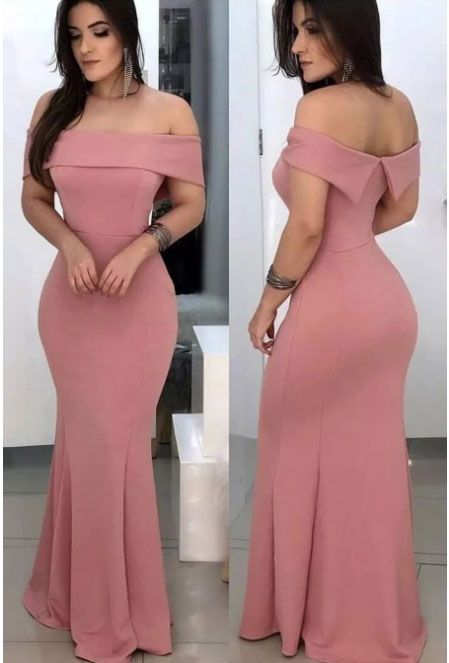 Floor-Length Prom Dress, Evening Dress pink cg14219