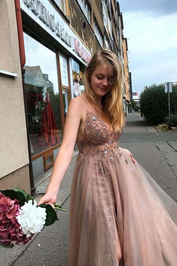 glitter long formal dress prom dress cg14353