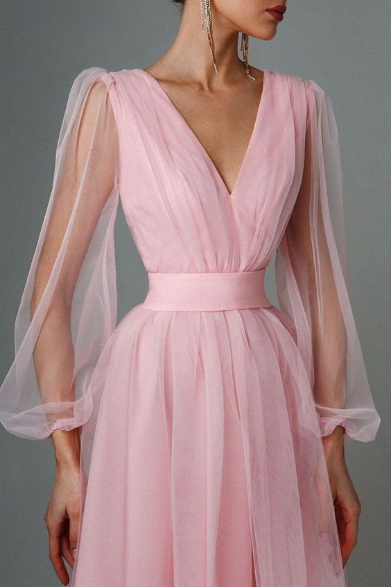 Emerald Long Evening Dresses V-neck Prom Dresses cg14498