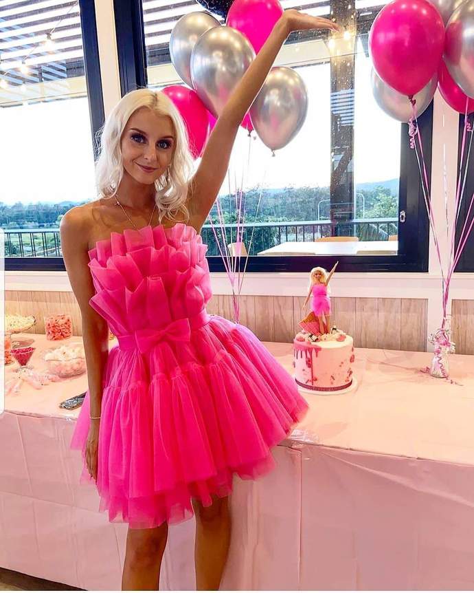 Homecoming Dress, Pretty Graduation dress cg14635