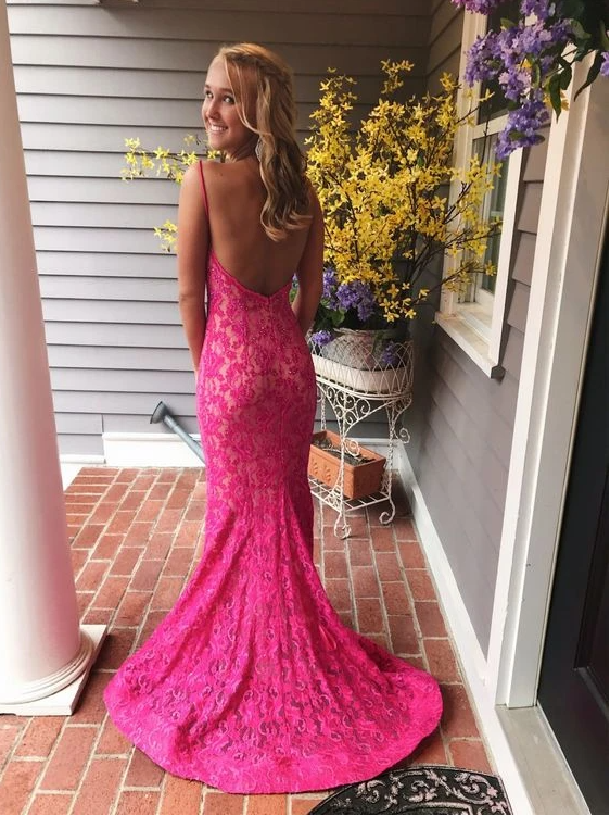 cute prom dresses lace Cute Mermaid Sweetheart Sequins Lace Long Prom Dresses with Slit AB112