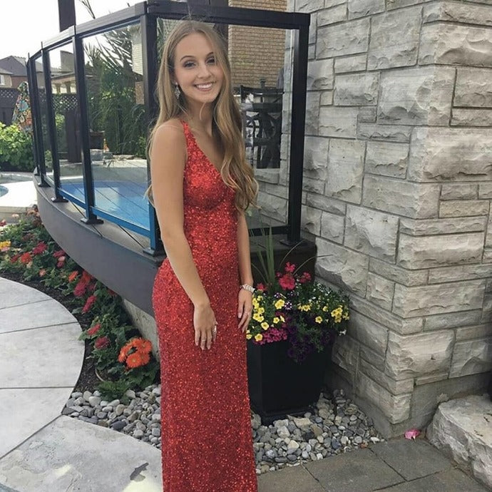 Newest Prom Dress,V-Neck Prom Dress,Sexy Prom Dress,Mermaid Prom Dress cg15145