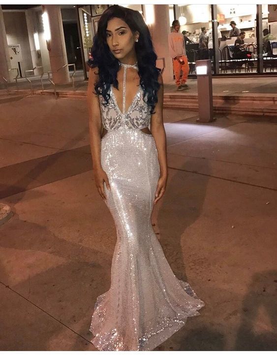 Memaid Shiny Long Prom Dress cg15194