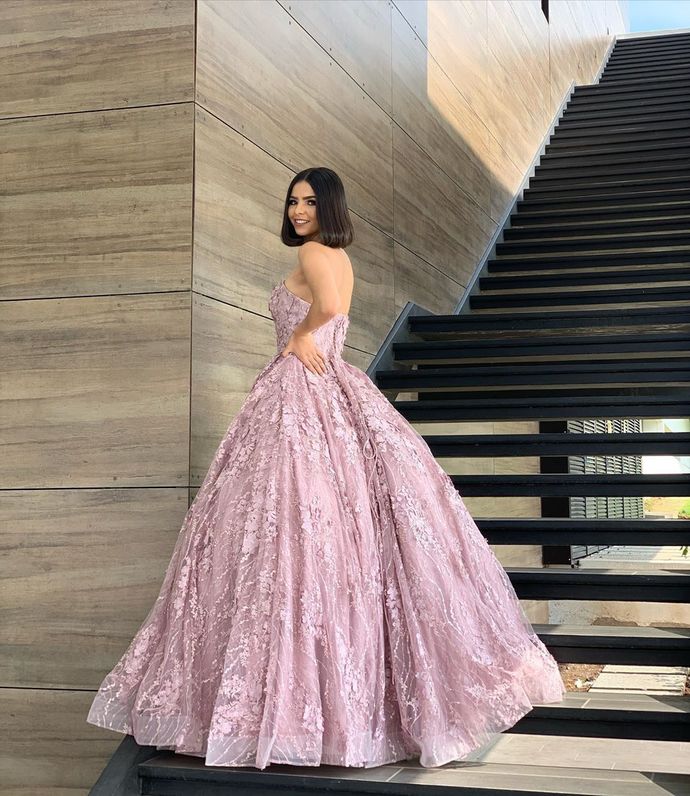 Sweetheart Ball Gown, Long Prom Dress, Prom dress cg15238