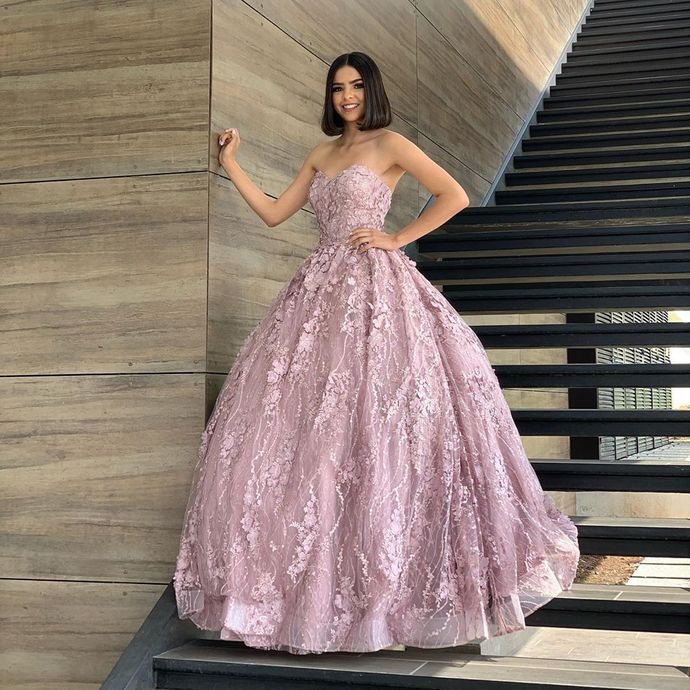 Sweetheart Ball Gown, Long Prom Dress, Prom dress cg15238
