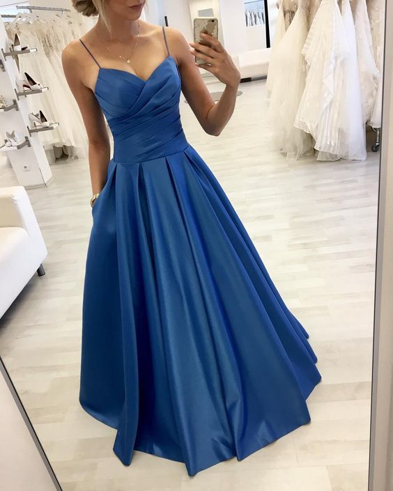 Royal Blue Prom Dress,Charming Evening Dress,Prom Dresses cg15326