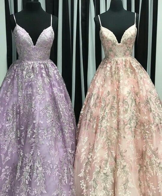 A-line tulle and lace appliqued long plus size formal dress prom dress cg15667