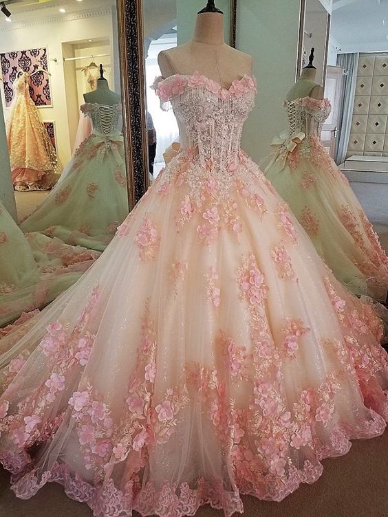 A line ball gown prom dress long evening gown cg15978