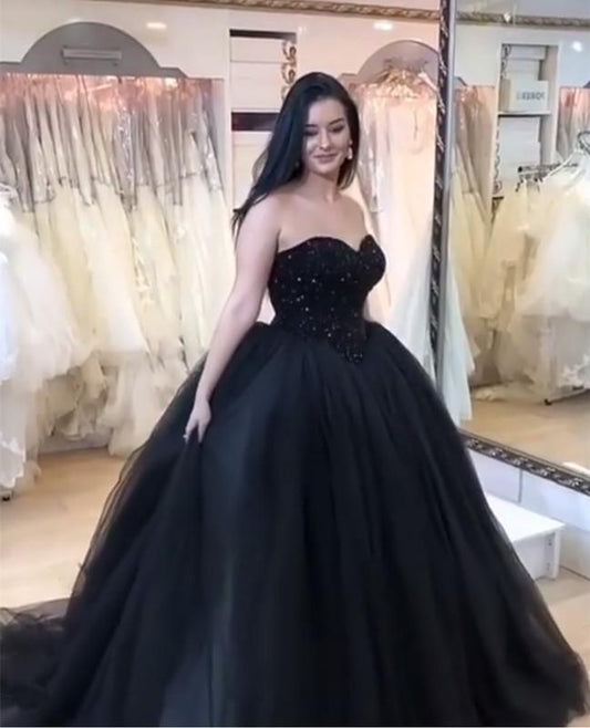 Vollständig Perlen Liebsten Mieder Korsett Tüll Ballkleider Brautkleider prom kleid cg16042