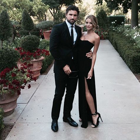 black long slit side prom dresses cg16119