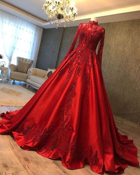 Charming Prom Dress, Sexy Red Prom Dresses, Long Evening Dress cg16295