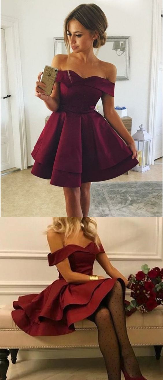 A-Line homecoming short dress cg16421