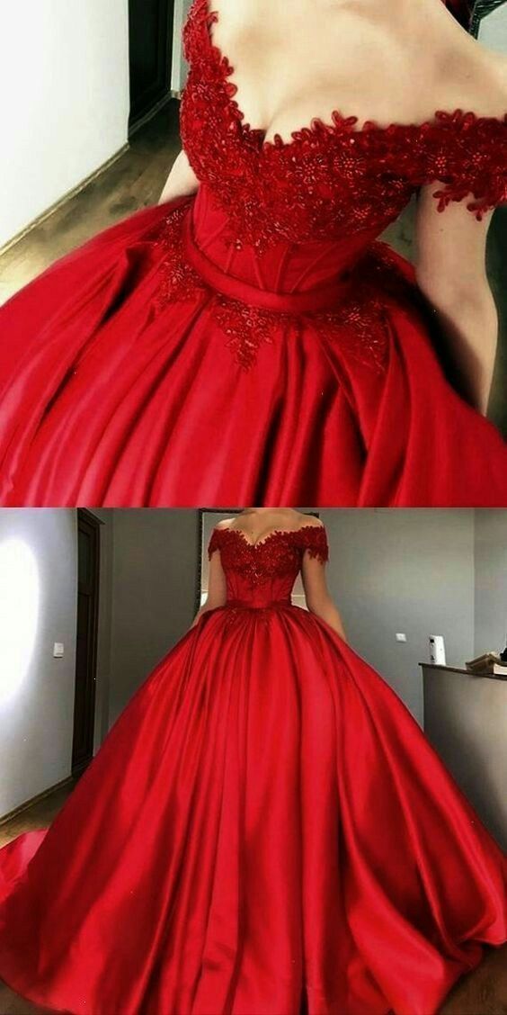 romantic red long Prom Dress cg16463