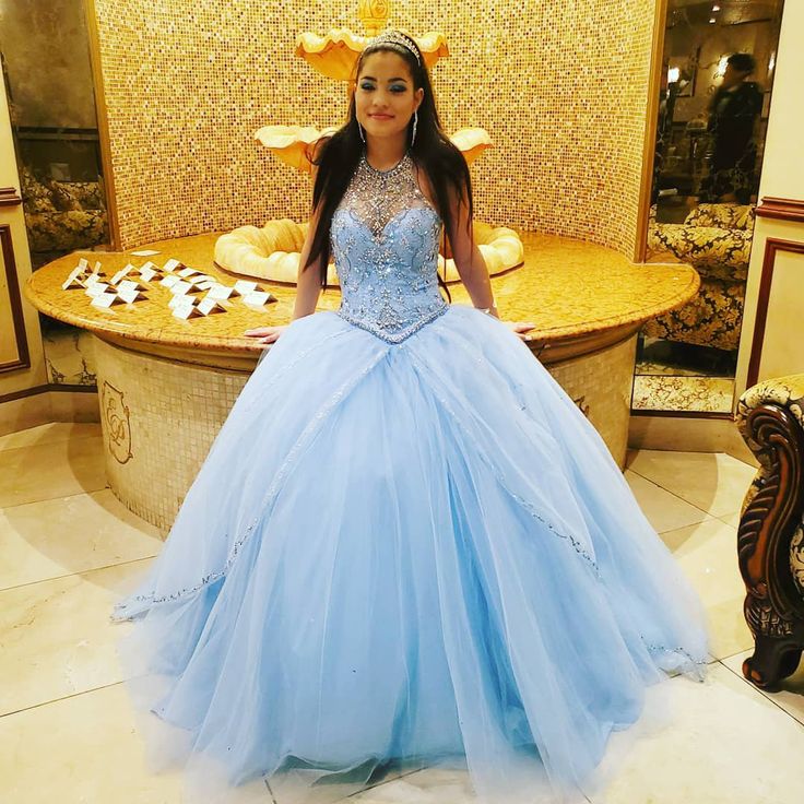 Blue Ball Gown Quinceanera Dresses Princess Sweet 16 Dress Prom dresse classygown Blue Ball Gown Quinceanera Dresses Princess Sweet 16 Dress Prom dresse classygown